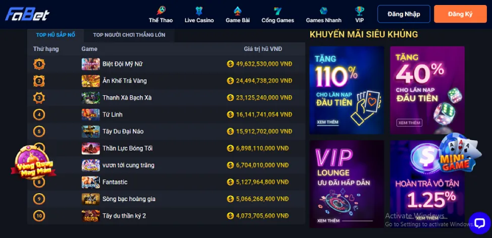 Mẹo chơi Nổ Hũ tại lucky6868 hiện đang mở